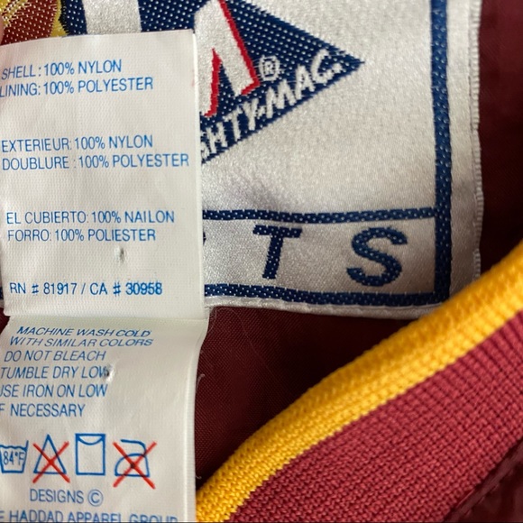 Vintage Redskins Windbreaker Jacket - Picture 12 of 13